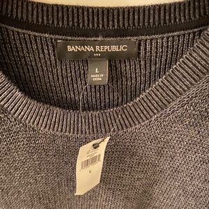 Banana Republic crew neck.